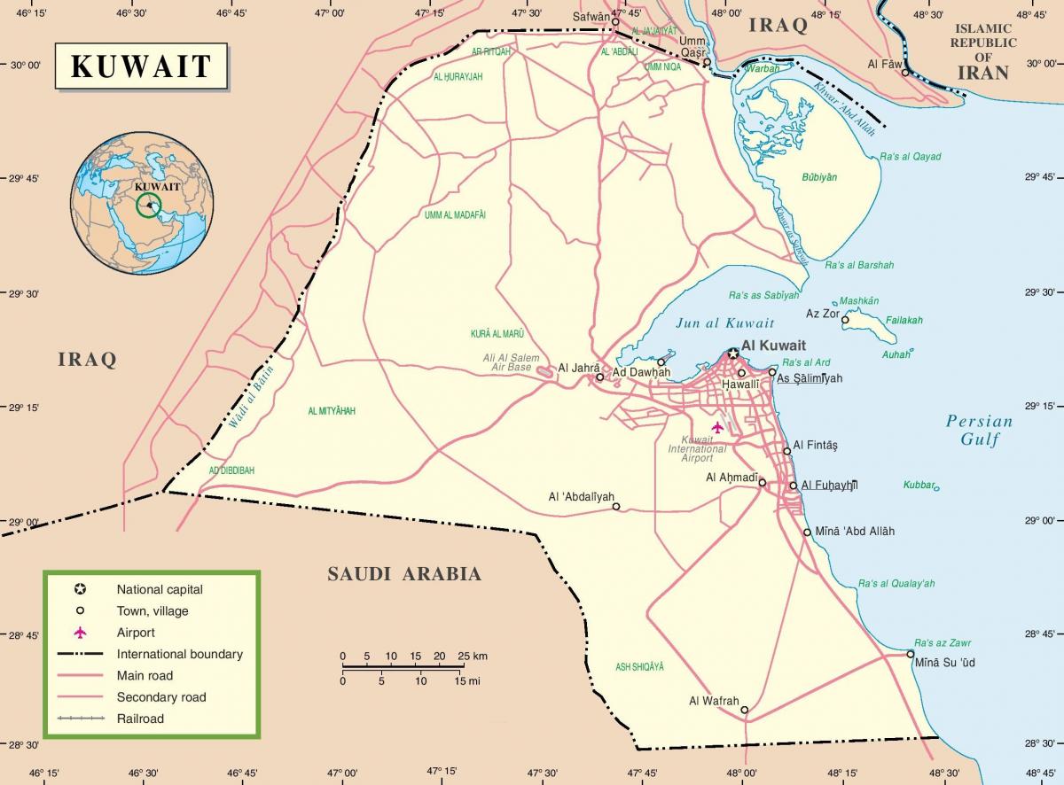 科威特的路线图