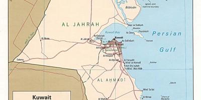 地图科威特safat